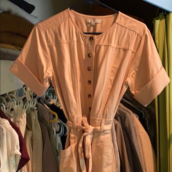 Madewell Topstitched Coverall Jumpsuit - Picture 7 of 7